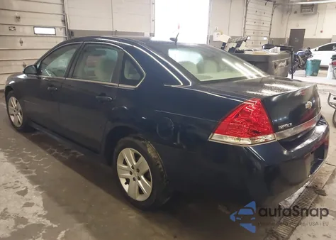 2011 Chevrolet Impala Ls из США, поврежденный, VIN 2G1WA5EK2B1255893